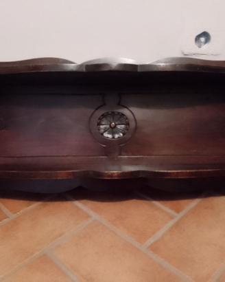Piccolo etagere in noce