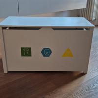 Panca cameretta  contenitore giochi