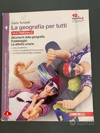 libri “la geografia per tutti” per scuole medie”