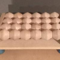 Massaggiatore piedi in legno