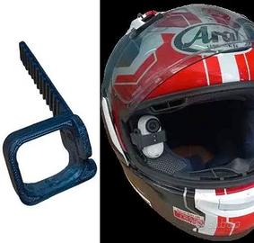 Supp. regolabile Insta360 GO 3 e GO3S - casco moto