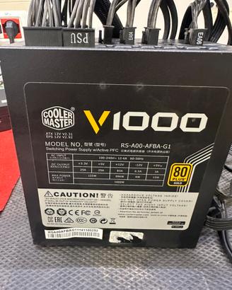 Alimentatore Cooler master V1000