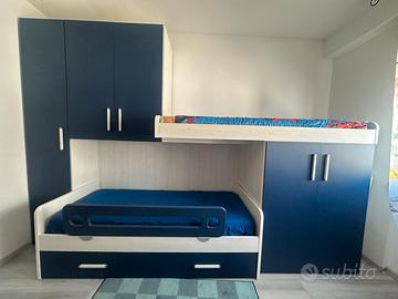 Cameretta con 3 posizione letto