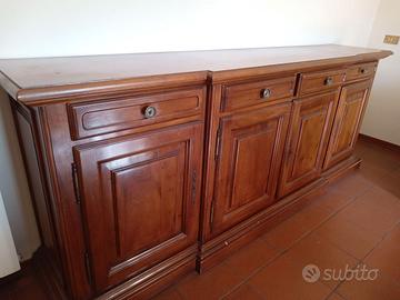 Credenza legno castagno