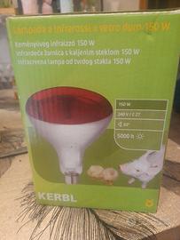 lampada  infrarossi riscaldante 