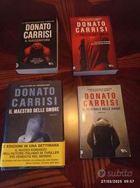 4 LIBRI THRILLER/GIALLI DI DONATO CARRISI