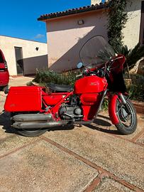 Moto Guzzi d’epoca perfettamente funzionante