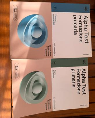 Alpha test scienze della formazione primaria
