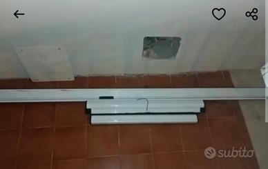  2 zanzariere a scomparsa chiusura magnetica 