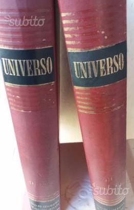 Volumi 2 enciclopefia UNIVERSO anni 1963 vol 3/5