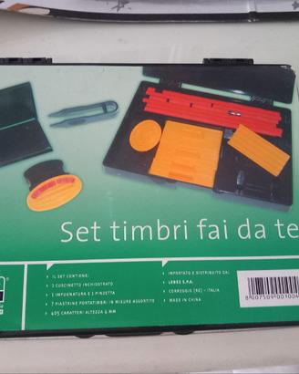 Set timbri fai da te