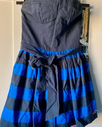 Mini abito Hollister a righe blu tg S
