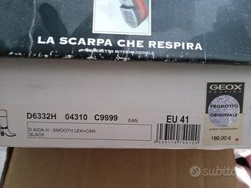 stivali nero Geox misura 41. suole perfette