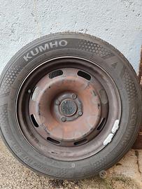 set cerchi + gomme 185 65 15 