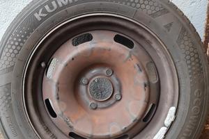 set cerchi + gomme 185 65 15 