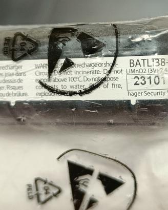 Batteria antifurto BatLi 38-1