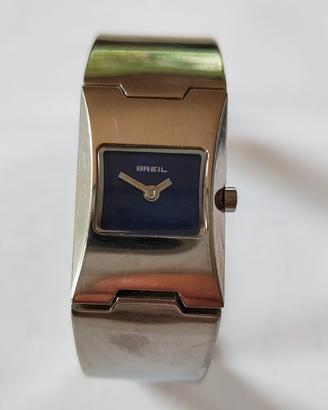 BREIL – Orologio donna in acciaio, quadrante blu
