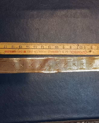 bracciale color oro a fascia