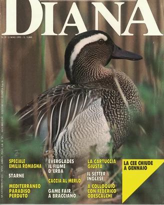 DIANA – Rivista del Cacciatore n.9 – 2 Maggio 1991