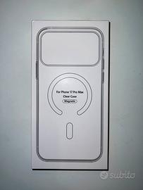 Cover iPhone 17 pro max trasparente MagSafe