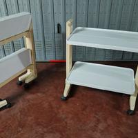 Carrello / tavolino pieghevole da esterno