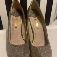 Tacchi a spillo oro TG40