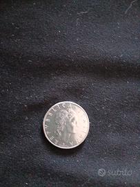 cinquanta lire piccole repubblica italiana 