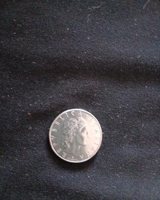 cinquanta lire piccole repubblica italiana 