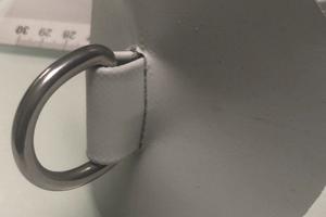 Anelli maniglie per gommone in neoprene