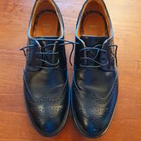 Mocassino stringato nero nr 37