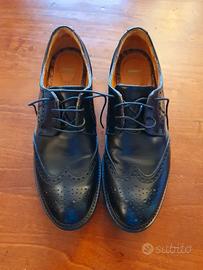 Mocassino stringato nero nr 37