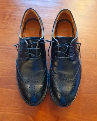 Mocassino stringato nero nr 37