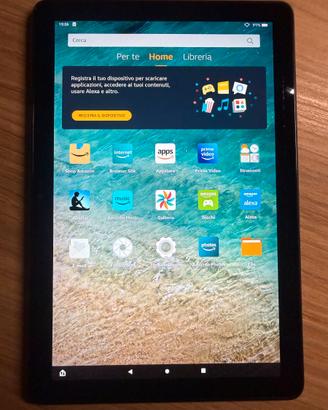 Tablet fire HD 10 (11a Gen.) 10,1" 64Gb Nero