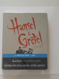 Hansel e Gretel Cacciatori di streghe Steelbook