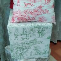 Cubi design Toile de Jouy 
