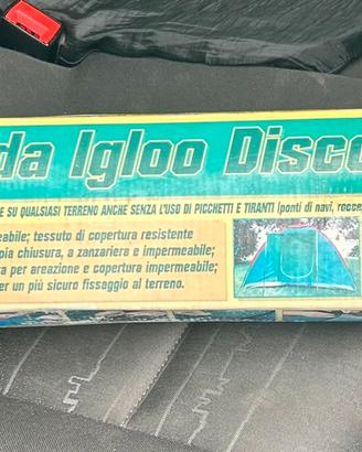 Tenda campeggio igloo