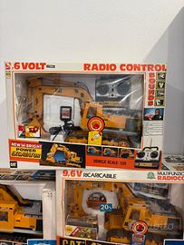 Escavatore caterpillar rc vintage