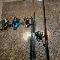 CANNE DA PESCA E MULINELLO