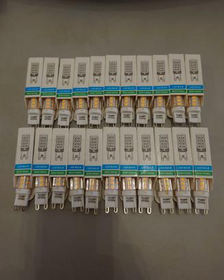 Lampadine led G9 globo nuove