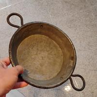 Antiche Casseruole Basse in Rame