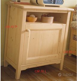 PORTA TV LEGNO MASSELLO
