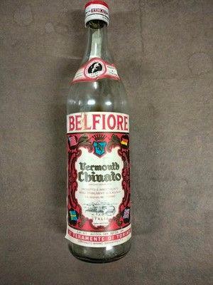 Bottiglia Vermouth Chinato Belfiore,anni70