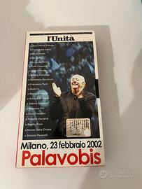 VHS videocassetta PALAVOBIS Milano 23 febbraio2002