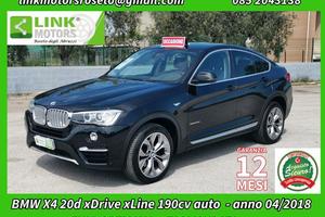 BMW X4 xDrive20d xLine auto - FULL -GARANZIA12ME