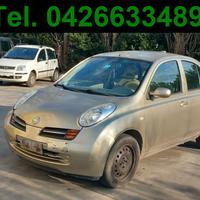 Ricambi NISSAN MICRA MK12 1.5 DIESEL - NO MOTORE