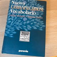 Vocabolario Ita-Lat / Lat-Ita Campanini Carboni