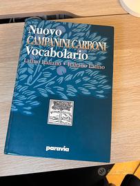 Vocabolario Ita-Lat / Lat-Ita Campanini Carboni