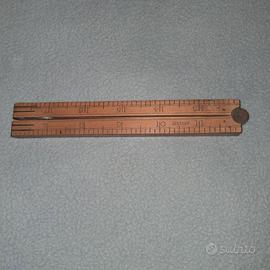 Metro pieghevole vintage Hockley Abbey – 50 cm