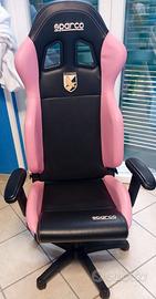 Sparco sedia gaming originale Palermo calcio