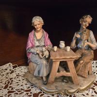 Statue porcellana Capodimonte Gianni Merlo